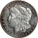 1890-CC Morgan Silver Dollar. VAM-3. AU-58 PL (ANACS). OH.