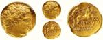 12057   古希腊太阳神阿波罗头像金币一枚，NGC评级Ch VF精选优美，工艺最高分5/5，底板3/5分
