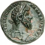 EMPIRE ROMAIN - ROMANLucius Verus (161-169). Sesterce ND (163-164), Rome.Av. L AVREL VERVS AVG - ARM