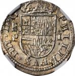 SPAIN. Real, 1628-P. Segovia Mint. Philip IV. NGC MS-62.