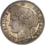 FRANCE - FRANCEIIe République (1848-1852). 5 francs Cérès 1849, A, Paris.  NGC MS65 (7419490).Av. RÉ