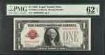 Fr. 1500. 1928 $1  Legal Tender Note. PMG Uncirculated 62 EPQ.