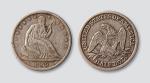 1862年美国贸易银半圆