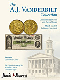 SBP2018年3月巴尔地摩#5-美国纸钞Vanderbilt集藏