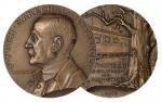 1918年法国福煦元帅肖像铜章一枚