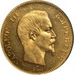 FRANCE. 100 Francs, 1857-A. Paris Mint. NGC MS-63.