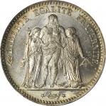 FRANCE. 5 Franc, 1874-K. Bordeaux Mint. PCGS MS-66+.