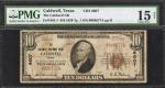 Caldwell, Texas. $10 1929 Ty. 1. Fr. 1801-1. The Caldwell NB. Charter #6607. PMG Choice Fine 15 Net.