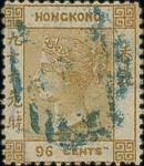 Hong Kong 1863-71 96c.