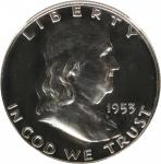 1953 Franklin Half Dollar. Proof-68 * (NGC).