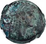 PTOLEMAIC EGYPT. Ptolemy V Epiphanes, 205-180 B.C. AE 27mm (15.04 gms), Alexandreia Mint. NGC F, Str