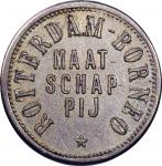 鹿特丹婆罗洲公司1/2元，无日期，AU