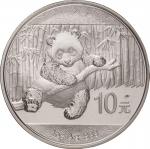 2014年熊猫纪念银币1盎司 PCGS MS 70