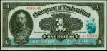 CANADA-NEWFOUNDLAND. Government of Newfoundland. 1 Dollar, 1920. NF-12c. PMG Choice Very Fine 35.