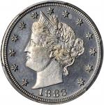 1883 Liberty Nickel. With CENTS. Proof-65 (PCGS). CAC.