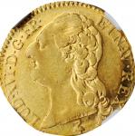 FRANCE. Louis dOr, 1786-A. Paris Mint. Louis XVI. NGC AU-50.