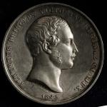 GREAT BRITAIN Victoria ヴィクトリア(1837~1901) AR Medal 1845 縁にアタリ VF