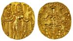 Gupta Empire, Chandragupta II (c. 380-414), gold Dinar, 8.26g, archer type, nimbate king with long h