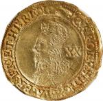 GREAT BRITAIN. Unite, ND (1645). London Mint; mm: eye. Charles I. NGC AU-55.