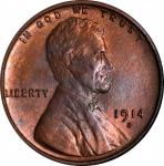 1914-S Lincoln Cent. MS-64 RB (NGC).