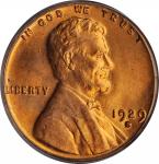 1929-S Lincoln Cent. MS-65 RD (PCGS). CAC. OGH.