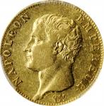 FRANCE. 20 Francs, 1806-A. Paris Mint. Napoleon I. PCGS AU-55 Gold Shield.