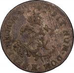 1741-R Sou Marque. Orleans Mint. Vlack-178. Rarity-8. EF-45 (PCGS).