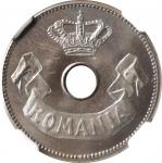 ROMANIA. 10 Bani, 1906. Brussels Mint. Carol I. NGC MS-65.