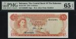 Central Bank of The Bahamas, 5 dollars, 1974, serial number K056991, (Pick 37b, TBB B302b), in PMG h