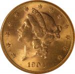 1904-S Liberty Head Double Eagle. MS-62 (NGC). OH.