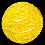 新疆金币一枚，重量：4.6克，完全未使用品