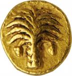 ZEUGITANA. Carthage. AV 1/10 Stater (0.93 gms), Carthage Mint, ca. 350-320 B.C. NGC Ch VF, Strike: 5