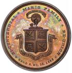 1883 Maris Family Bicentennial Reunion Medal. Julian CM-27. Bronze. MS-63 (PCGS).