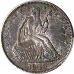 1849 Liberty Seated Half Dollar. WB-10. Rarity-3. Misplaced Date. MS-64 (PCGS).