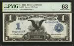 Fr. 229. 1899 $1  Silver Certificate. PMG Choice Uncirculated 63.