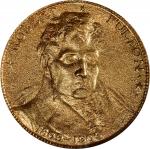1909 Hudson-Fulton Celebration. Robert Fulton Dollar. HK-375, DeLorey-76. Rarity-7. Gold. MS-66 (NGC