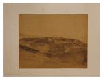 清代甲午战争时期威海卫北洋水师斧祀台（炮台）原版照片一张（大幅）