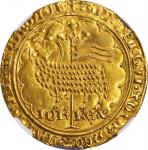 FRANCE. Mouton dOr, ND (ca. 1355). Jean II le Bon (the Good). NGC AU Details--Cleaned.