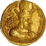SASSANIAN EMPIRE. Shahpur I, A.D. 240-272. AV Dinar (7.32 gms), Ctesiphon Mint, ca. A.D. 260-272. NE