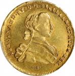 ITALY. Naples & Sicily. Naples. 6 Ducati, 1767-DG CCR. Naples Mint. Ferdinand IV (later Ferdinand I 