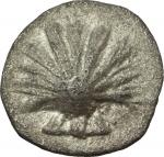 Greek Coins, Southern Apulia, Tarentum. AR Litra, c. 325-280 BC. Vlasto 1511. HN Italy 979. 0.46 g. 