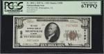 Birmingham, Alabama. $10 1929 Ty. 1. Fr. 1801-1. The First NB. Charter #3185. PCGS Currency Superb G