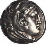 MACEDON. Kingdom of Macedon. Alexander III (the Great), 336-323 B.C. AR Tetradrachm (17.18 gms), Amp