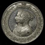 GREAT BRITAIN Victoria ヴィクトリア(1837~1901)   Tin Medal 1851 EF+