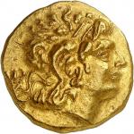 GRÈCE ANTIQUE - GREEKPont (royaume du), Mithradate VI Eupator (120-63). Statère d’or au nom de Lysim