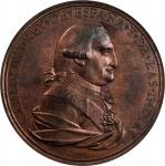 MEXICO. Bronze Proclamation Medal, 1791. Mexico City Mint. Charles IV. ALMOST UNCIRCULATED.