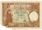 BANKNOTES. MISCELLANEOUS. New Caledonia, Banque de l’Indo-Chine, Noumea: 500-Francs, 27 December 192