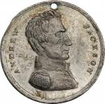 1845 Andrew Jackson Memorial Medal. White Metal. 28 mm. Saterlee AJ-29. About Uncirculated, Reverse 