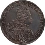 AUSTRIA. Holy Roman Empire. Taler, 1719. Hall Mint. Chales VI. NGC MS-62.