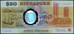 1990年新加坡货币发行局50元